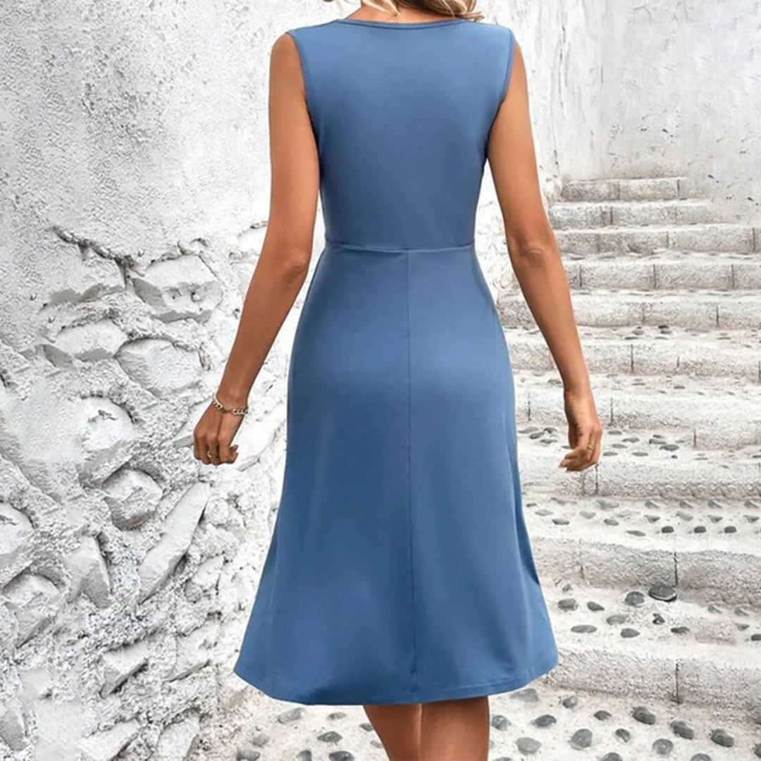 Ärmelloses Midi Sommerkleid – Jolie