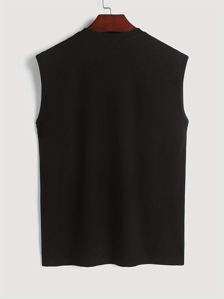 Herren Tanktop 1+1 GRATIS | Sommer Shirt Baumwolle | Vogelprint | stylisch luftig-Luzern Mode