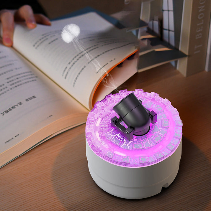 Luftbefeuchter | Vielseitig Nachtlicht Stimmungsvolles Design Stilvoll LED Langlebig-Luzern Mode