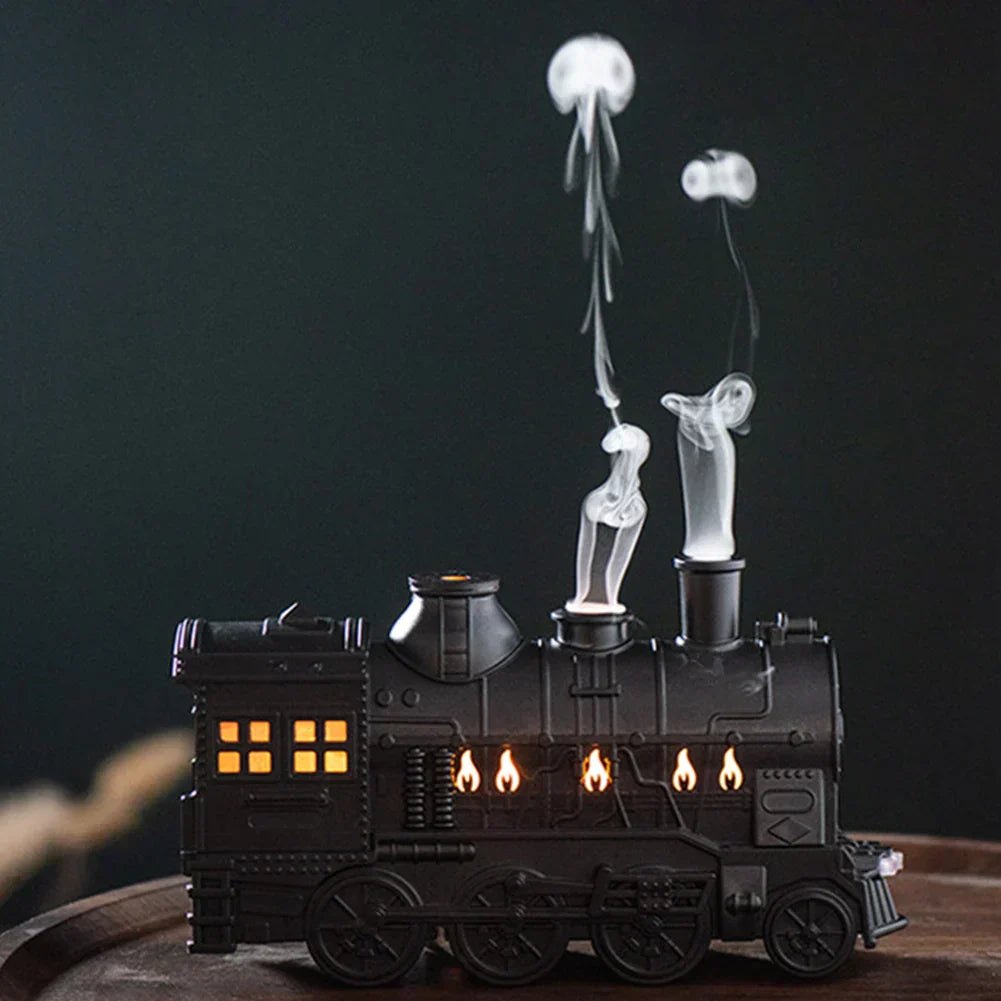 Luftbefeuchter | Aroma-Diffuser | Lokomotive | Stilvoll | Einzigartig | Langlebig-Luzern Mode