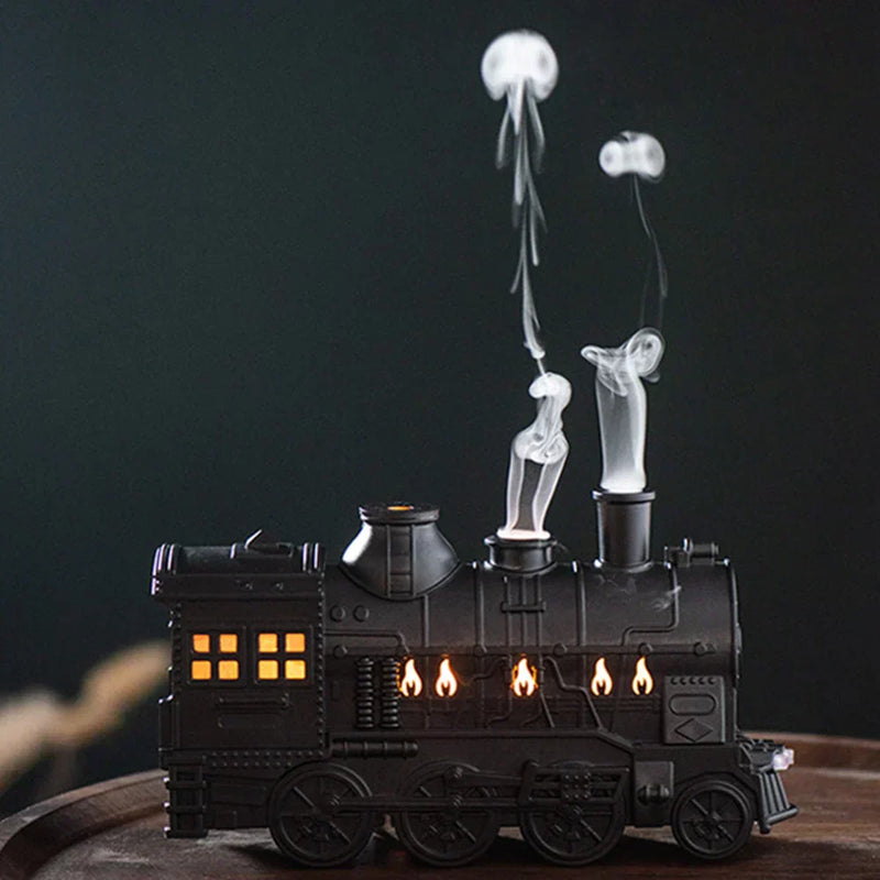 Luftbefeuchter | Aroma-Diffuser | Lokomotive | Stilvoll | Einzigartig | Langlebig-Luzern Mode