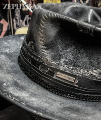 Herren Fedora Hut mit Bandana und Kordel-Detail-Luzern Mode