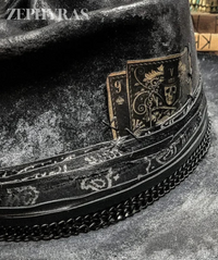 Herren Fedora Hut mit Bandana und Kordel-Detail-Luzern Mode