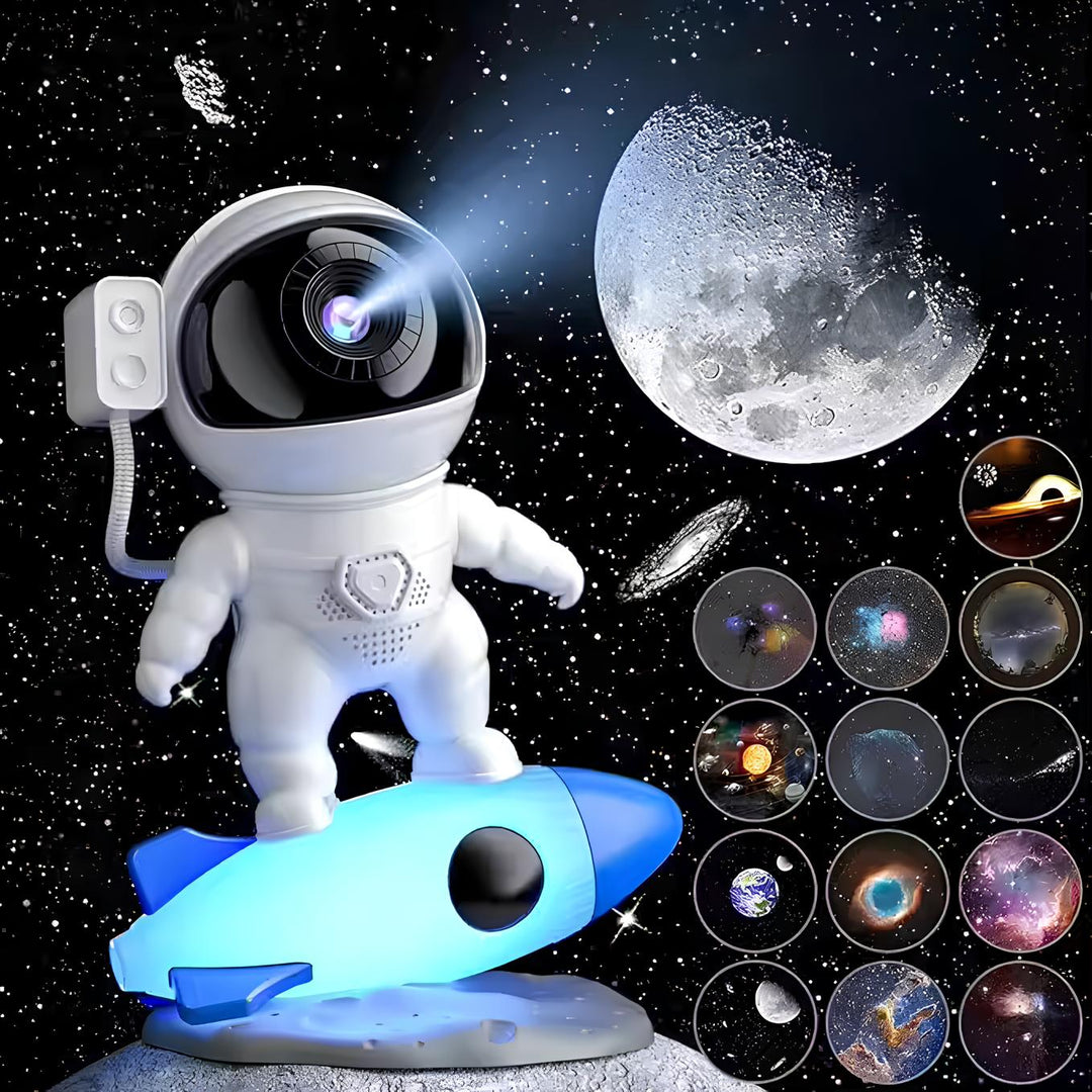 Astronaut Projektlampe | Futuristisch | App-Steuerung | Bluetooth-Milky Way Projektion-Luzern Mode