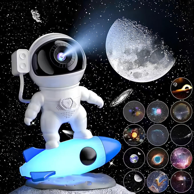 Astronaut Projektlampe | Futuristisch | App-Steuerung | Bluetooth-Milky Way Projektion-Luzern Mode