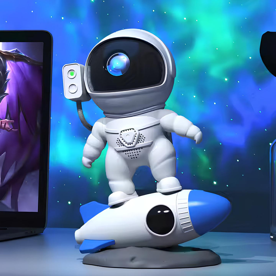 Astronaut Projektlampe | Futuristisch | App-Steuerung | Bluetooth-Luzern Mode