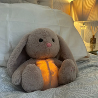 Atmendes Kuscheltier | Beruhigend Weich Komfortabel Süß Hase-Luzern Mode