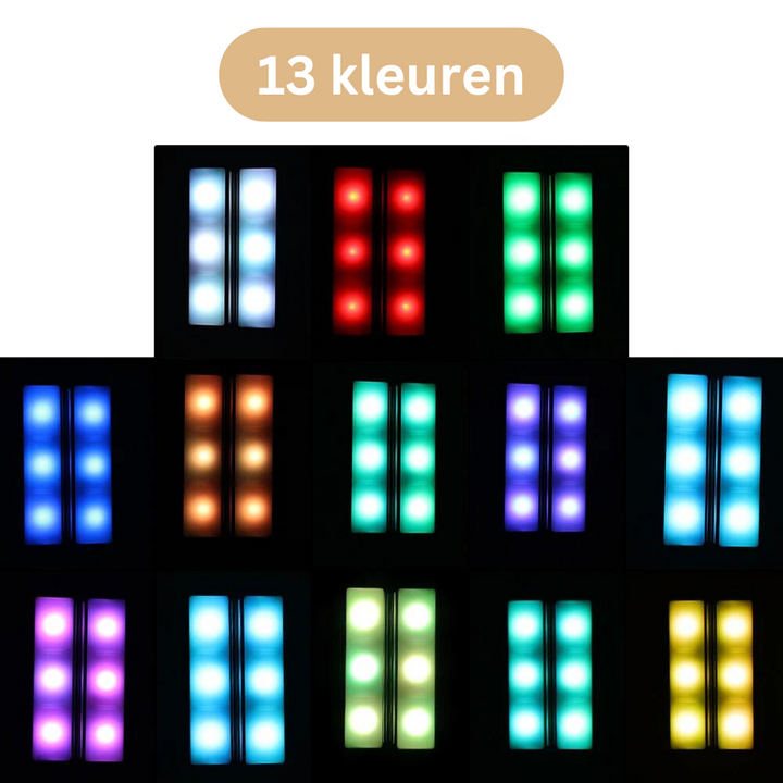 Auto-LED-Beleuchtung | Langlebig, Aufladbar, RGB, Fernbedienung-Luzern Mode