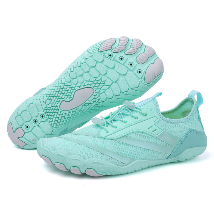 Barfußschuhe rutschfest | ultraleicht | atmungsaktiv | Damen Herren | Freizeit | Sport-Grün-35-Luzern Mode