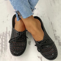 Damen Loafer offen | Atmungsaktiv & leicht | Flexibles Material | Rutschfeste Sohle-Luzern Mode