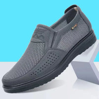 Herren Sommerschuhe | Atmungsaktives Mesh | Ultraleicht & flexibel | Rutschfeste Sohle-Luzern Mode