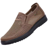Herren Sommerschuhe | Atmungsaktives Mesh | Ultraleicht & flexibel | Rutschfeste Sohle-Luzern Mode