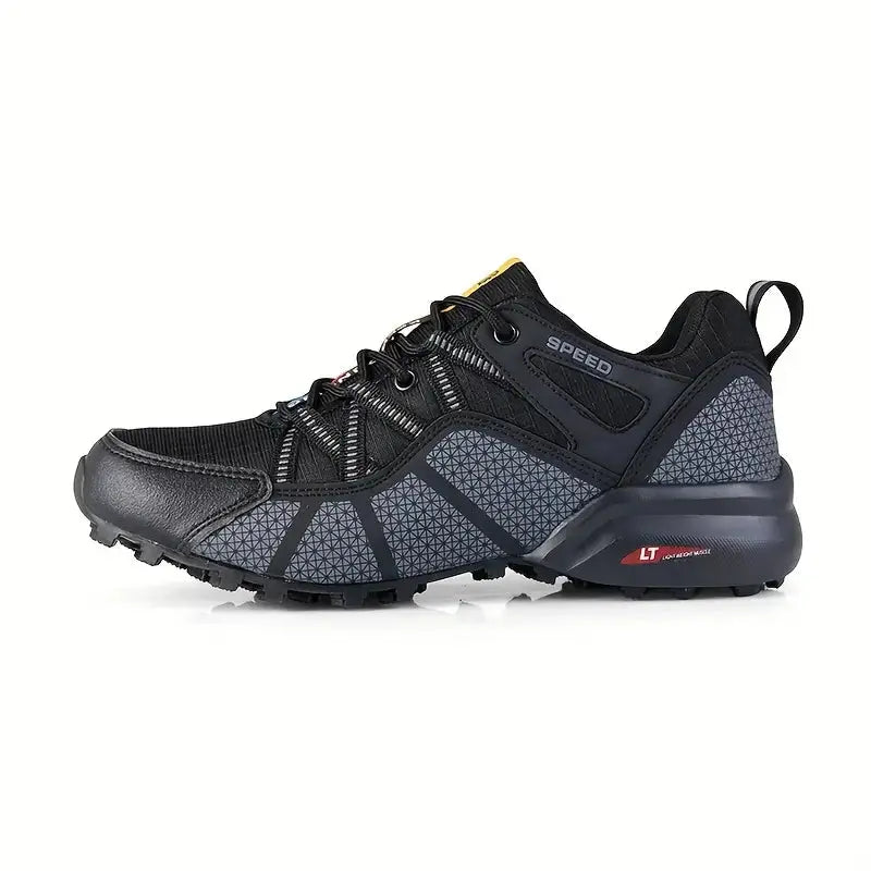 Wanderschuhe Herren atmungsaktiv | Komfort & Halt | Outdoor-Sohle mit Grip-Luzern Mode