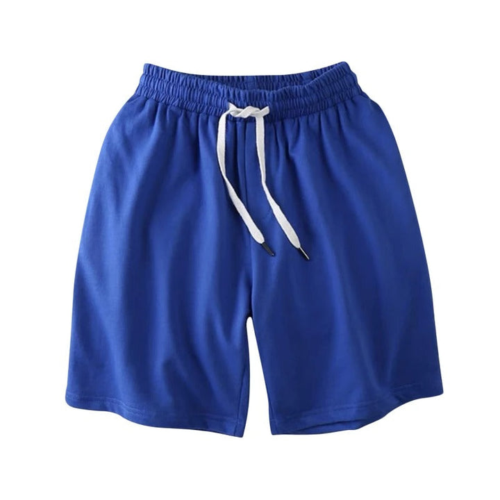 Atmungsaktiv | schnelltrocknend | elastischer Bund | Freizeit | Fitness | leichtes Material-Blau-L-Luzern Mode