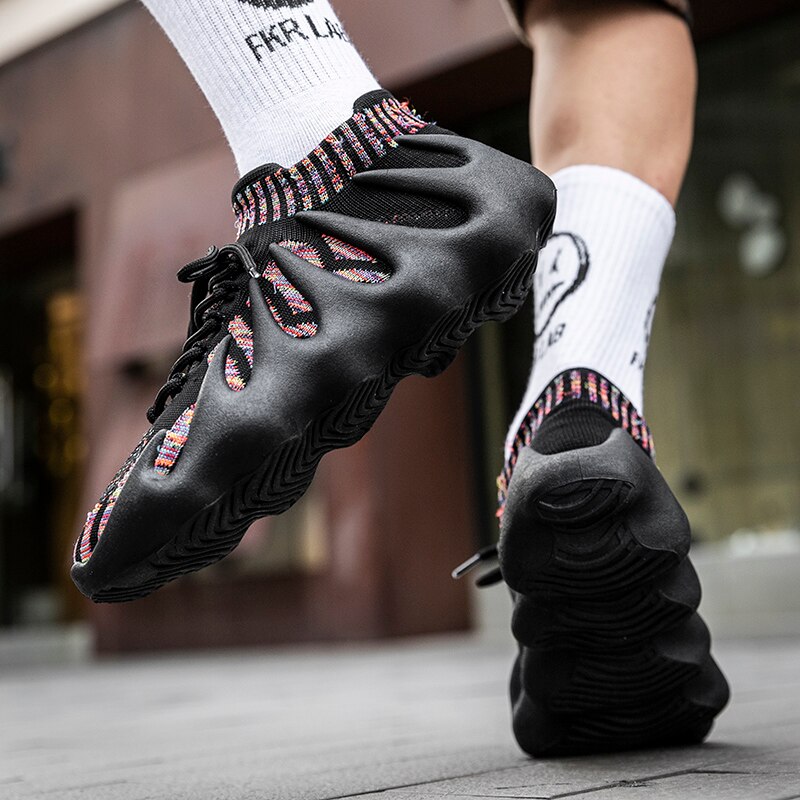 Unisex Sneaker | Mesh | Atmungsaktiv | Baumwolle | Schnürverschluss-Luzern Mode