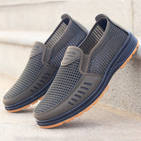 Herren Sneaker | Mesh | Atmungsaktiv | Gummi Sohle | Leicht | Luftig-Luzern Mode