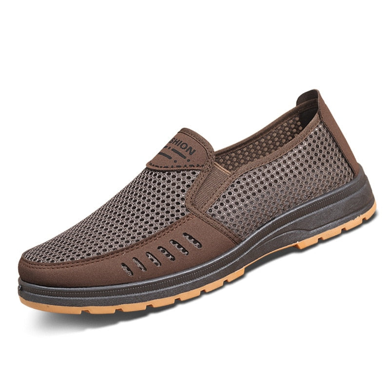 Herren Sneaker | Mesh | Atmungsaktiv | Gummi Sohle | Leicht | Luftig-Luzern Mode