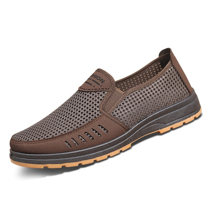 Herren Sneaker | Mesh | Atmungsaktiv | Gummi Sohle | Leicht | Luftig-Luzern Mode