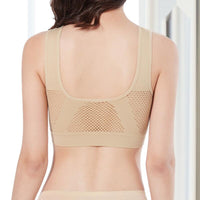 Sport-BH | Mesh | Atmungsaktiv | Nahtlos | Schnelltrocknend | Nylon-Luzern Mode