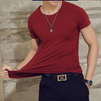 Sportshirt Herren | Rundhals | UV Schutz | Atmungsaktiv | Schnell trocknend-Luzern Mode