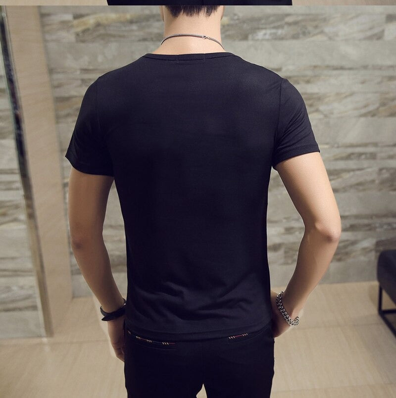 Sportshirt Herren | Rundhals | UV Schutz | Atmungsaktiv | Schnell trocknend-Luzern Mode