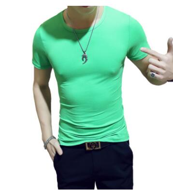 Sportshirt Herren | Rundhals | UV Schutz | Atmungsaktiv | Schnell trocknend-Grün-M-Luzern Mode