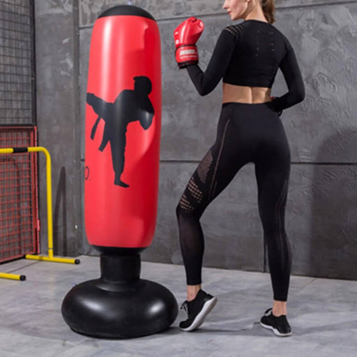 Boxsack | Freistehend Wiederbefüllbar Vielseitig Langlebig Fitness Training-Luzern Mode