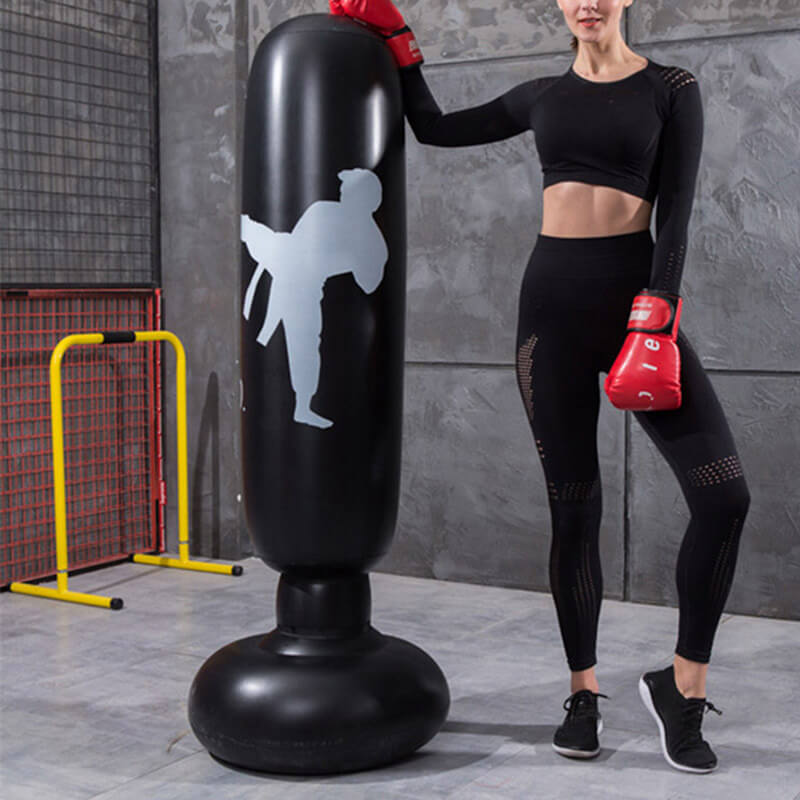 Boxsack | Freistehend Wiederbefüllbar Vielseitig Langlebig Fitness Training-Luzern Mode