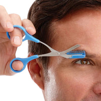 Augenbrauen-Trimmer | Schere | Rostfreies Stahl | Präzise | Kompakt-Luzern Mode