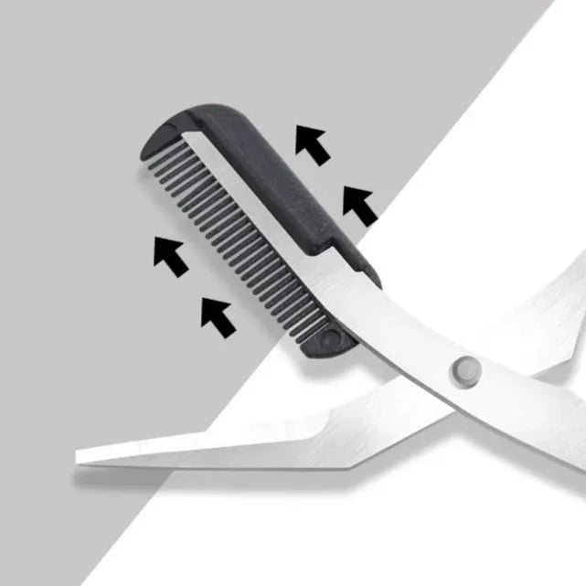 Augenbrauen-Trimmer | Schere | Rostfreies Stahl | Präzise | Kompakt-Luzern Mode