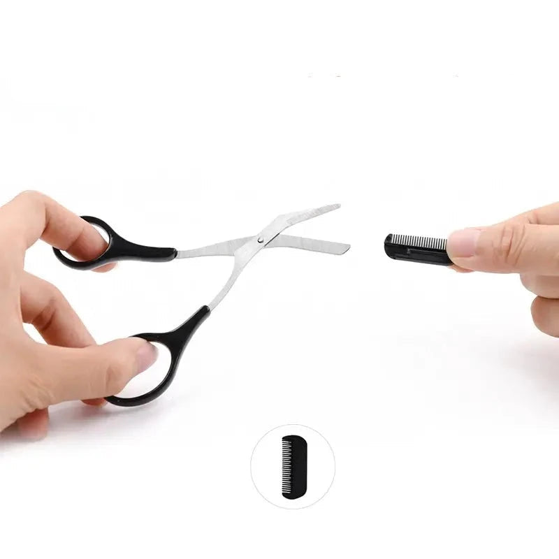 Augenbrauen-Trimmer | Schere | Rostfreies Stahl | Präzise | Kompakt-Luzern Mode