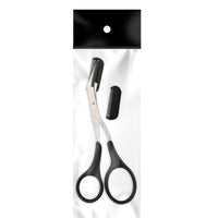 Augenbrauen-Trimmer | Schere | Rostfreies Stahl | Präzise | Kompakt-Schwarz-Luzern Mode