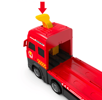 Spielzeugtruck mit Rennstrecke | Startsystem | Anpassbar | Modular-Luzern Mode