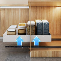 Küchenschrank Organizer | Ausziehbar Praktisch Kompakt Platzsparend-Luzern Mode