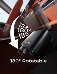 Autoladegerät | USB Schnellladen Ausziehbar Vielseitig 69W Langlebig Stilvoll-Luzern Mode