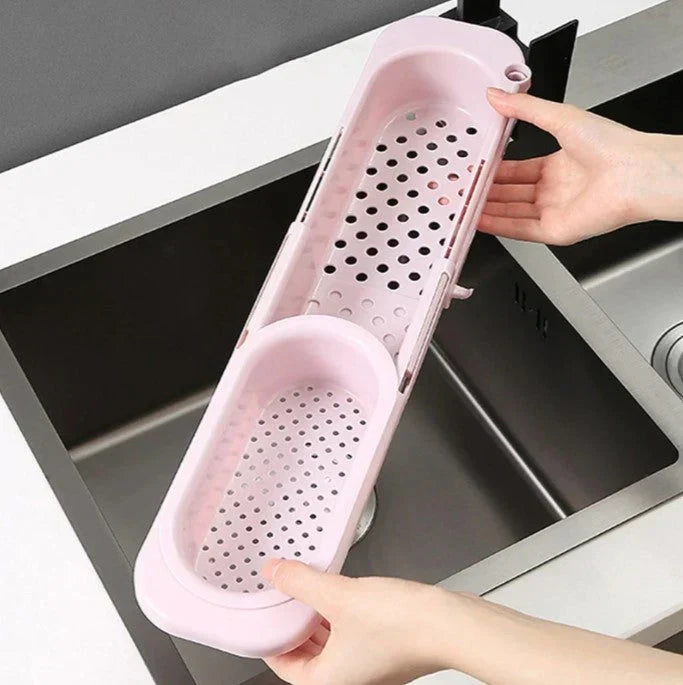 Spülbeckenregal | Ausziehbar Stilvoll Praktisch Vielseitig Langlebig-Rosa-Luzern Mode
