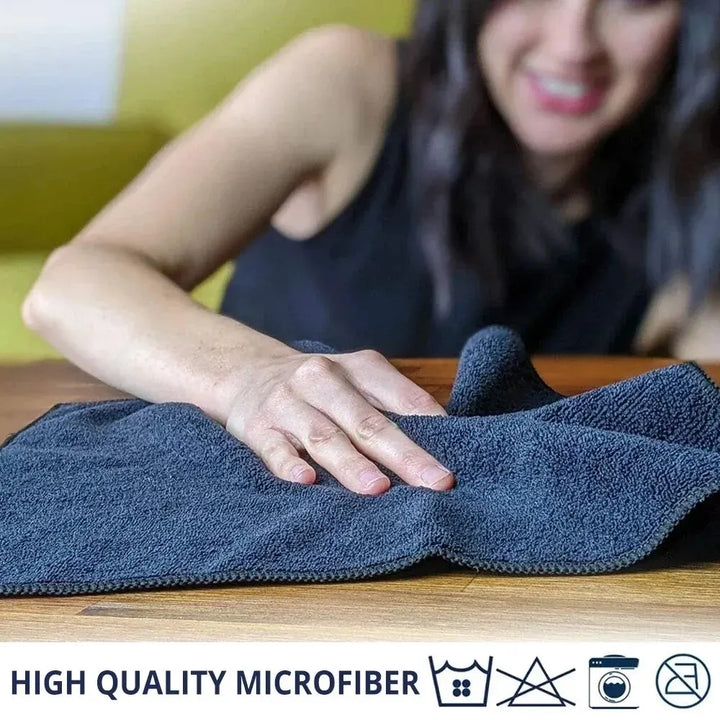 Mikrofasertücher | 10-teilig Absorbierend Fussel-frei Weich UltraClean-Luzern Mode