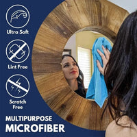 Mikrofasertücher | 10-teilig Absorbierend Fussel-frei Weich UltraClean-Luzern Mode