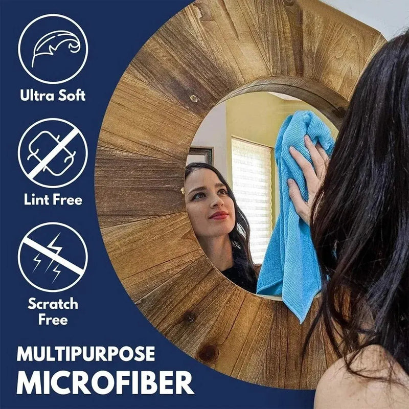 Mikrofasertücher | 10-teilig Absorbierend Fussel-frei Weich UltraClean-Luzern Mode