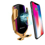 Auto Handyhalterung | Ladegerät | Stabil | Universell | Drehbar | USB-Gold-Luzern Mode
