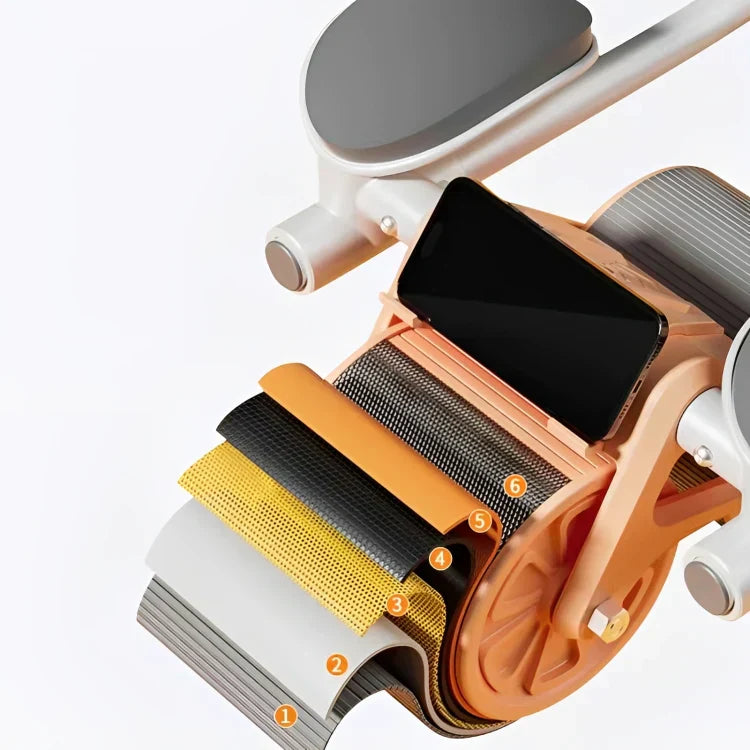 Bauchmuskelroller | Automatisch Fitness Vielseitig Einfach Praktisch-Luzern Mode