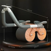 Bauchmuskelroller | Automatisch Fitness Vielseitig Einfach Praktisch-Luzern Mode