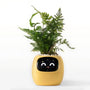 Smart-Blumentopf | Automatisch App-Verbunden Universal Emojis Praktisch Süß-Gelb-Luzern Mode