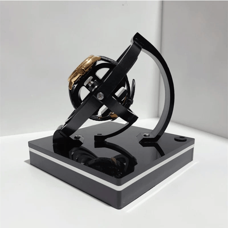 Uhrenaufzug | Automatisch | Rotierender Motor | Schwarz | Stilvoll-Luzern Mode