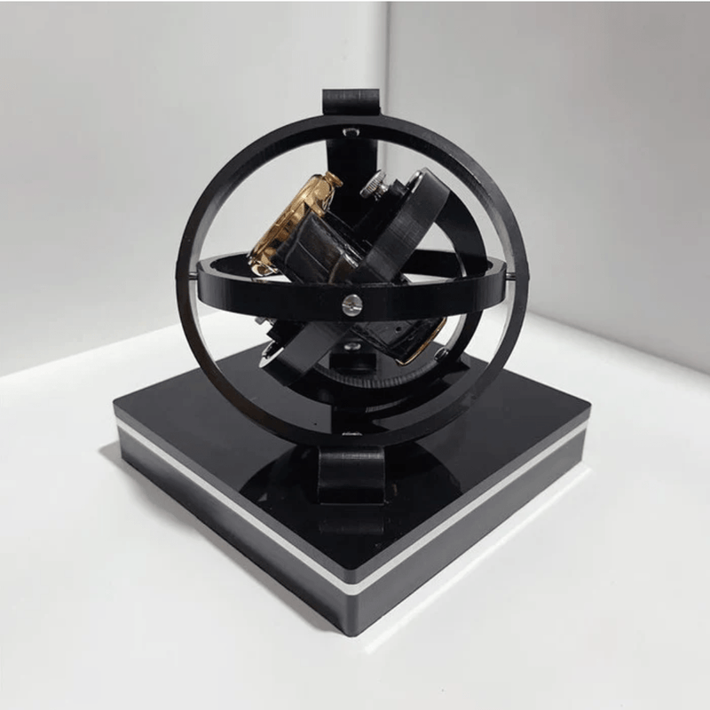 Uhrenaufzug | Automatisch | Rotierender Motor | Schwarz | Stilvoll-Luzern Mode