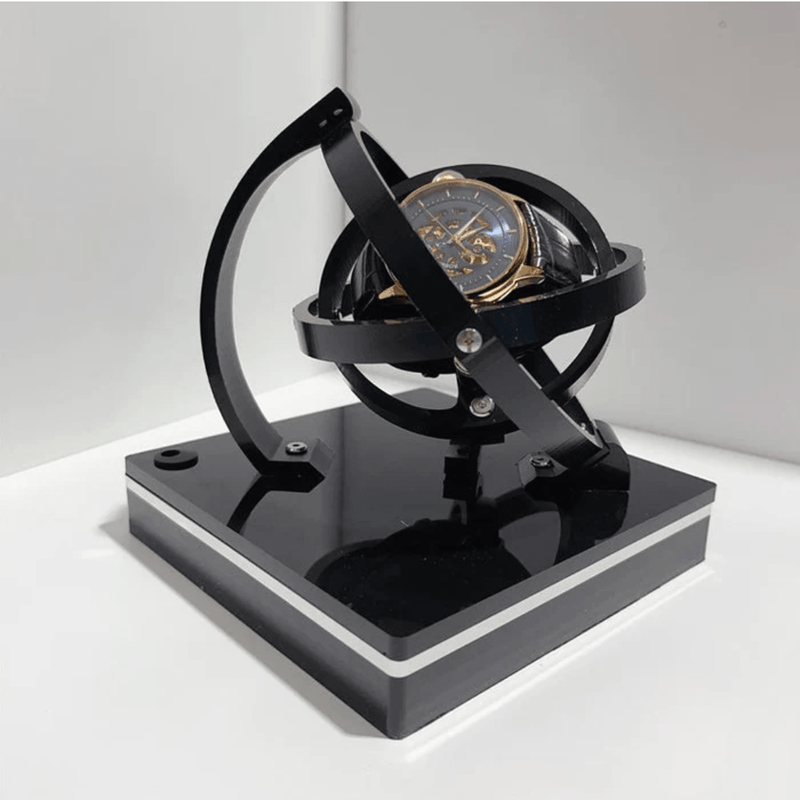 Uhrenaufzug | Automatisch | Rotierender Motor | Schwarz | Stilvoll-Luzern Mode