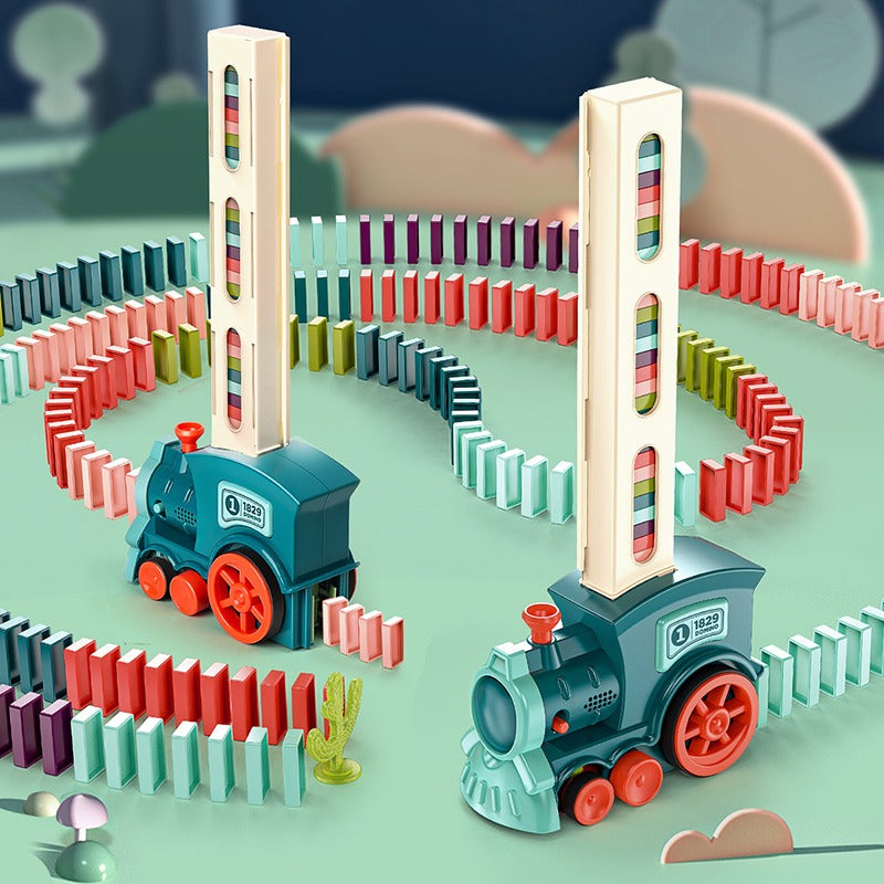 Dominospielzeug | Automatisch Praktisch Kreativ Vielseitig Langlebig-Luzern Mode