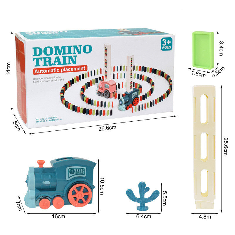 Dominospielzeug | Automatisch Praktisch Kreativ Vielseitig Langlebig-Bla-60 Stück-Luzern Mode