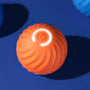 Hundeball | Interaktiv, Automatisch, Rollend, Wiederaufladbar, Langlebig, Fit-Orange-Luzern Mode