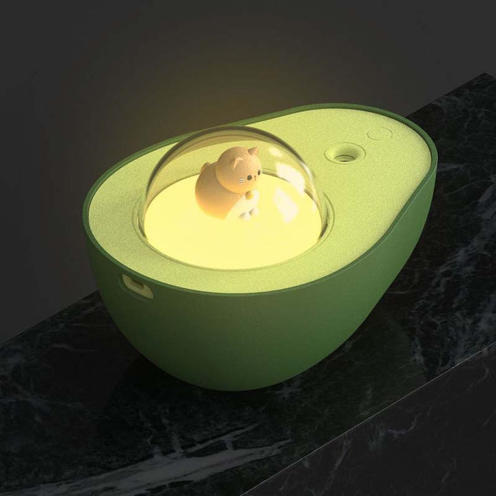 Mini-Luftbefeuchter | Kompakt | Avocado-Design | Stilvoll | Einzigartig | Leise | Vielseitig-Luzern Mode